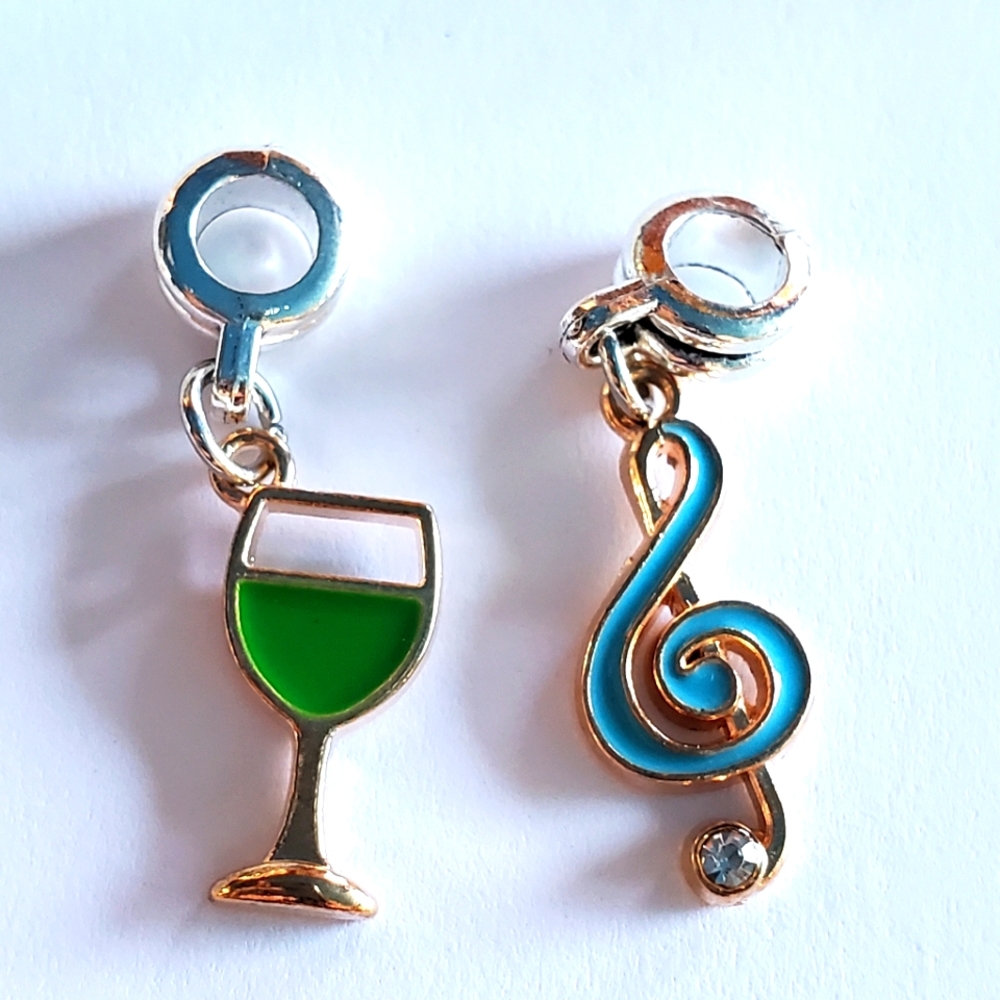 Charms. NWOT.  Fits in Pandora Bracelet.